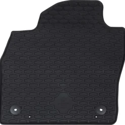 Pièces Détachées Pour Véhicules-vidaXL Tapis de voiture 4 pcs Noir Caoutchouc