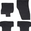 Pièces Détachées Pour Véhicules-vidaXL Tapis de voiture 4 pcs Noir Convient pour VW T-ROC 2017-