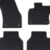Pièces Détachées Pour Véhicules-vidaXL Tapis de voiture 4 pcs Noir Adapté pour VW CADDY 2020-