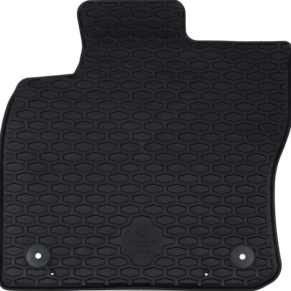 Pièces Détachées Pour Véhicules-vidaXL Tapis de voiture 4 pcs Noir Adapté pour VW CADDY 2020-