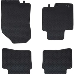 Pièces Détachées Pour Véhicules-vidaXL Tapis de voiture 4 pcs Noir suitable pour Hyundai i20 2020-