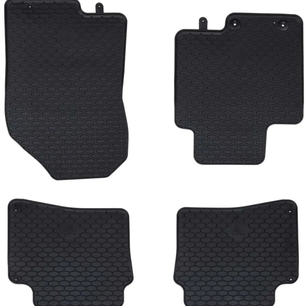 Pièces Détachées Pour Véhicules-vidaXL Tapis de voiture 4 pcs Noir suitable pour Hyundai i20 2020-