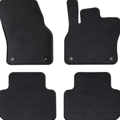 Pièces Détachées Pour Véhicules-vidaXL Tapis de voiture 4 pcs Noir adapté pour Audi Q3 2019-2025