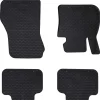 Pièces Détachées Pour Véhicules-vidaXL Tapis de voiture 4 pcs Noir adapté pour BMW 1er 2017-