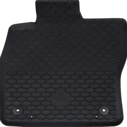 Pièces Détachées Pour Véhicules-vidaXL Tapis de voiture 4 pcs Noir compatible avec le siège LEON 2020-