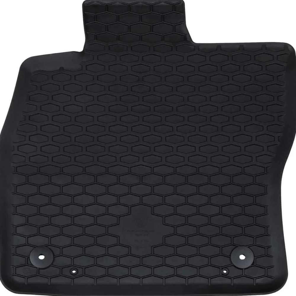 Pièces Détachées Pour Véhicules-vidaXL Tapis de voiture 4 pcs Noir compatible avec le siège LEON 2020-