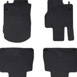 Pièces Détachées Pour Véhicules-vidaXL Tapis de voiture 4 pcs Noir adapté pour MB GLE , GLS 2019-