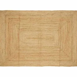 Décorations-vidaXL Tapis de zone Beige 200 x 290 cm Jute