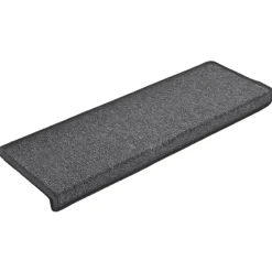 vidaXL Tapis d'escalier 15 pièces 65 x 21 x 4 cm Bord rectangulaire