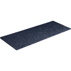 Produits Ménagers-vidaXL Tapis d'escalier autocollants 15 pièces 60 x 25 cm Gris Bleu Rectangulaire gris et bleu