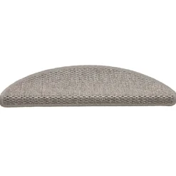 vidaXL Tapis d'escalier autocollants aspect sisal 15 pcs 56x17x3 cm