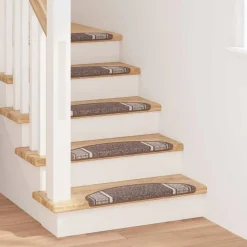 vidaXL Tapis d'escalier auto-adhésifs 15 pcs 65 x 21 x 4 cm