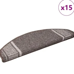 vidaXL Tapis d'escalier auto-adhésifs 15 pcs 65 x 21 x 4 cm