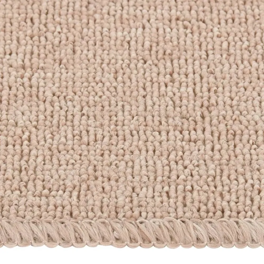 Produits Ménagers-vidaXL Tapis escalier antidérapants 15 pcs 60x25cm Rectangulaire Beige