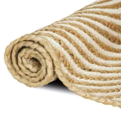 vidaXL Tapis Naturel et 60 x 110 cm Jute