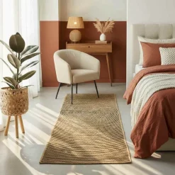 vidaXL Tapis Naturel et 60 x 110 cm Jute