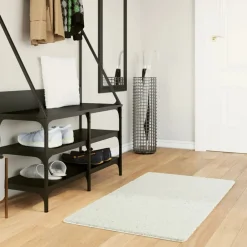 Décorations-vidaXL Tapis OVIEDO à poils courts crème 60x110 cm Cr&egrave;me