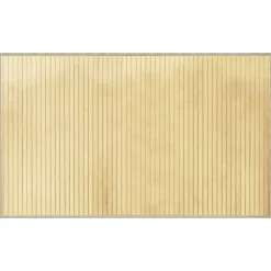 Décorations-vidaXL Tapis rectangulaire naturel clair 60x100 cm bambou lumière naturelle