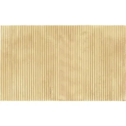Décorations-vidaXL Tapis rectangulaire naturel clair 60x100 cm bambou lumière naturelle