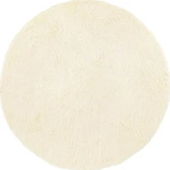 vidaXL Tapis Shaggy à poils longs NAVARRA crème 100x100 cm polyester