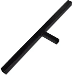 Outils-vidaXL Tarière de sol avec mèche de tarière 80 mm Acier Noir