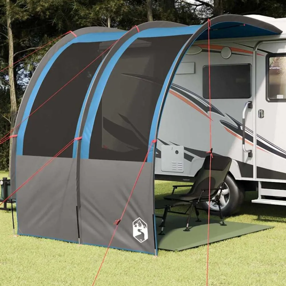 Loisirs De Plein Air-vidaXL Tarp résistant à l'eau Arche avec toit Bleu