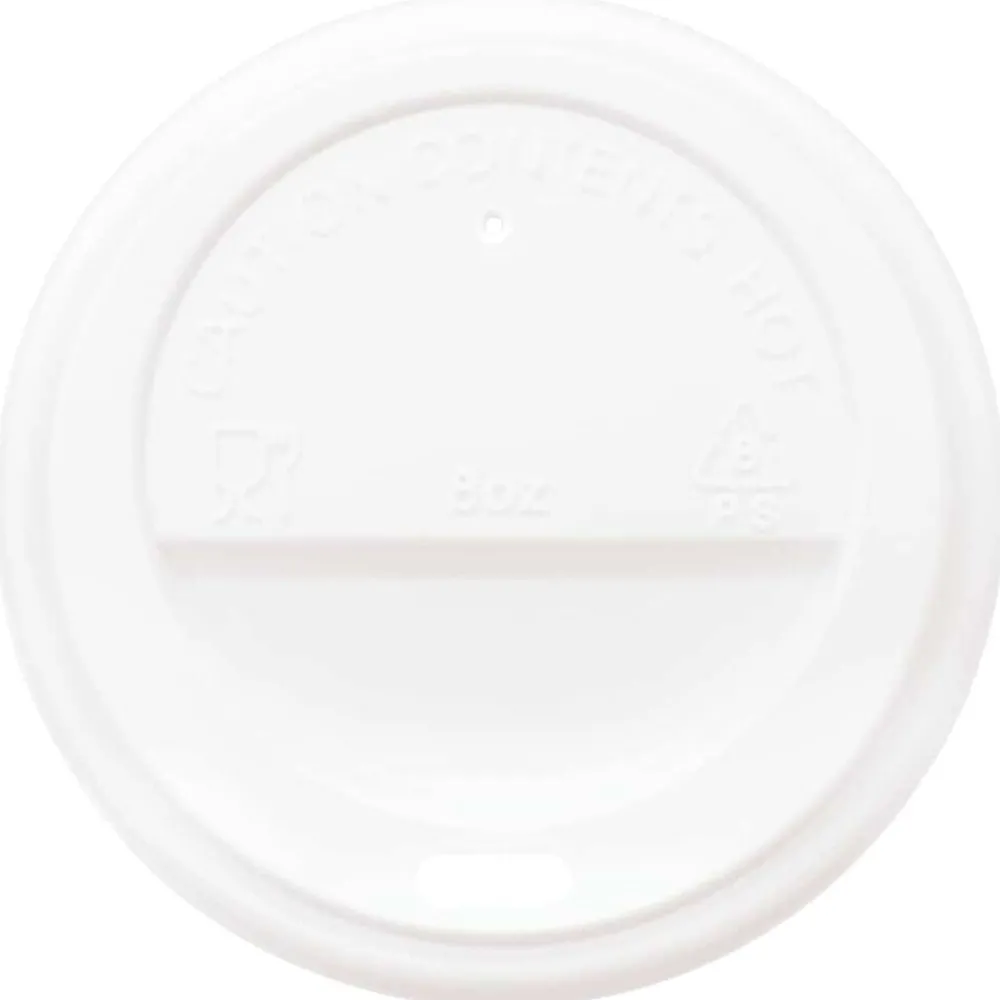 Restauration-vidaXL Tasses à café en papier avec couvercles 1000 pcs 8oz 200ml