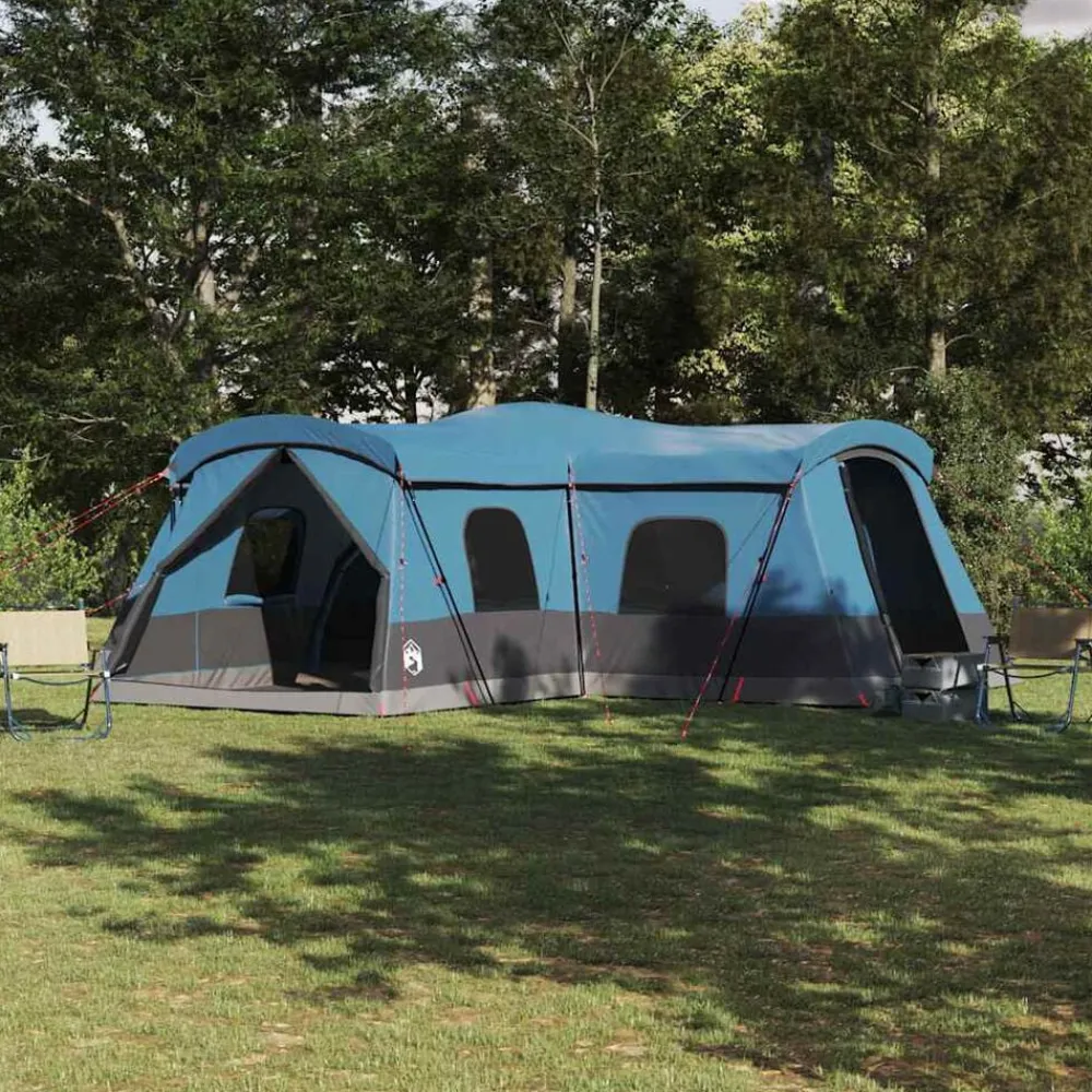 vidaXL Tente 16 personnes avec toit avec évent 680 x 510 x 210 cm