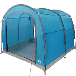 Loisirs De Plein Air-vidaXL Tente avec toit avec stockage 268 x 240 x 191 cm Polyester Bleu