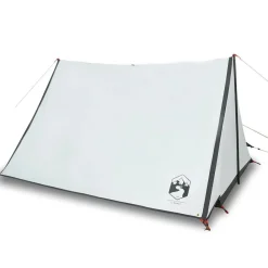 Loisirs De Plein Air-vidaXL Tente de camping 2 personnes tissu occultant imperméable blanc
