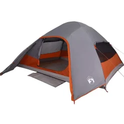 vidaXL Tente de camping à dôme 4 personnes imperméable