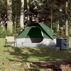 Loisirs De Plein Air-vidaXL Tente de camping à dôme 2 personne imperméable Vert