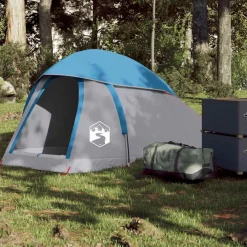 Loisirs De Plein Air-vidaXL Tente de camping à dôme 1 personne imperméable Bleu