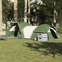 Loisirs De Plein Air-vidaXL Tente de camping 5 personnes imperméable Vert