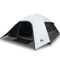 vidaXL Tente de camping à dôme 4 personnes tissu occultant imperméable
