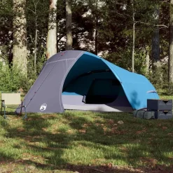 vidaXL Tente de camping à dôme 4 personnes imperméable