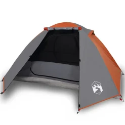 Loisirs De Plein Air-vidaXL Tente de camping à dôme 2 personnes imperméable Orange