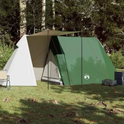 Loisirs De Plein Air-vidaXL Tente de camping 3 personnes imperméable Vert