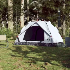 vidaXL Tente de camping à dôme 2 personnes libération rapide