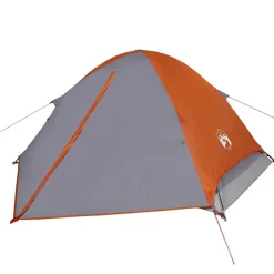 vidaXL Tente de camping à dôme 2 personnes et orange imperméable