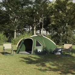 Loisirs De Plein Air-vidaXL Tente de camping avec toit 308 x 268 x 130 cm Polyester Vert