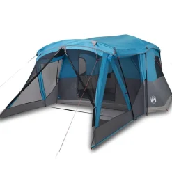 vidaXL Tente de camping avec porche 4 personnes imperméable
