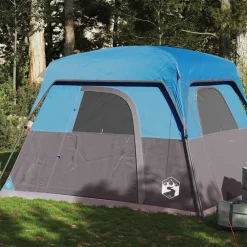 vidaXL Tente de camping de cabine 4 personnes imperméable