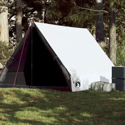 vidaXL Tente de camping en A 2 personnes tissu occultant imperméable
