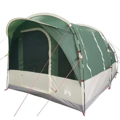 Loisirs De Plein Air-vidaXL Tente de camping tunnel 3 personnes imperméable Vert