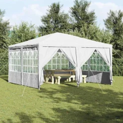 vidaXL Tente de fête 400 x 400 x 266 cm Polyéthylène