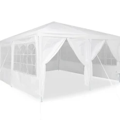 vidaXL Tente de fête 400 x 400 x 266 cm Polyéthylène