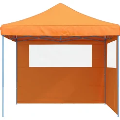 Pelouses & Jardins-vidaXL Tente de fête 292 x 292 x 315 cm Tissu Oxford Orange