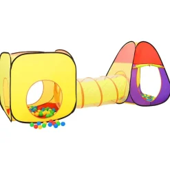 Jeux De Plein Air-vidaXL Tente de jeu pour enfants Multicolore 255x80x100 cm