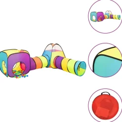 vidaXL Tente de jeu pour enfants avec 250 balles